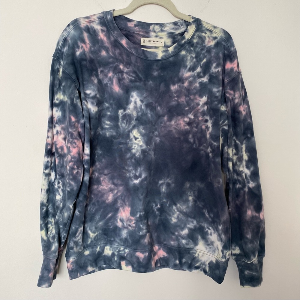 ❤️ NWOT Lucky Brand Tie-Dye Pullover Crewneck